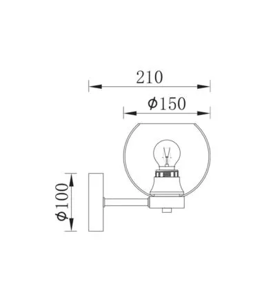 BRAYTRON-S005W-1H-1xE27-SMK-PENDANT LIGHT BV01-00053 - 1