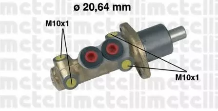 Cilindar glavni kočioni PEUGEOT CITROEN ABS  Meteli   - 0