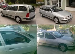 Bočni vetrobrani (prednji) za Reno Megane (3 vrata, 1995-2003) - 0