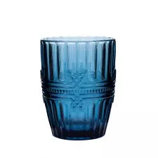 Staklena čaša plava  - 0