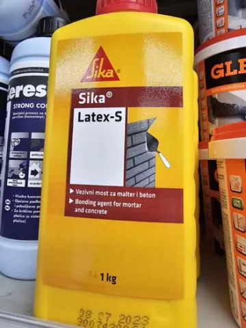 ADITIV ZA BETON I MALTER - Sika Latex S  - 0