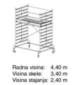 POKRETNA SKELA - Iznajmljivanje - model 2 - 0