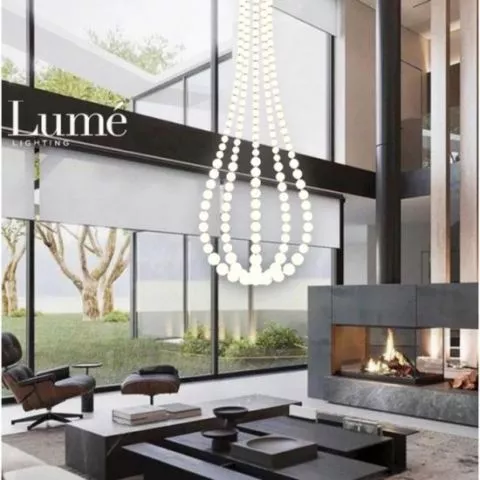 Belore 12 luster LED DIM 445W 3000K ZLATO 201341 - 0