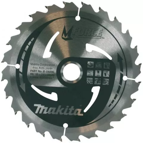 Makita - List za testeru od tvrdog metala, MForce, sa 12 zubaca B-07967 - 0