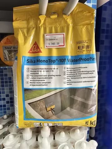 SIKA Monotop 109 WaterProofing Vodonepropusni malter - 0