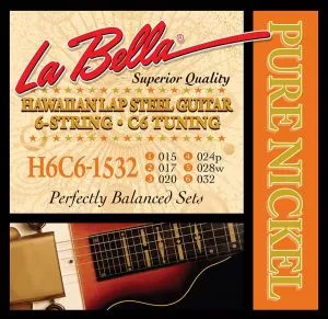 LaBella L-H6C61532 žice za lap steel gitaru - 0