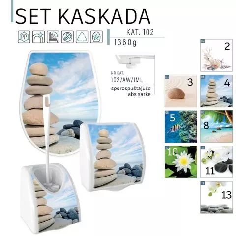 WC daska SET Kaskada 102/AW/IML-10 - 0