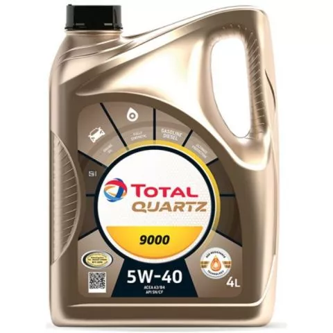 TOTAL QUARTZ 9000 Motorno ulje 5W40 4L - 0