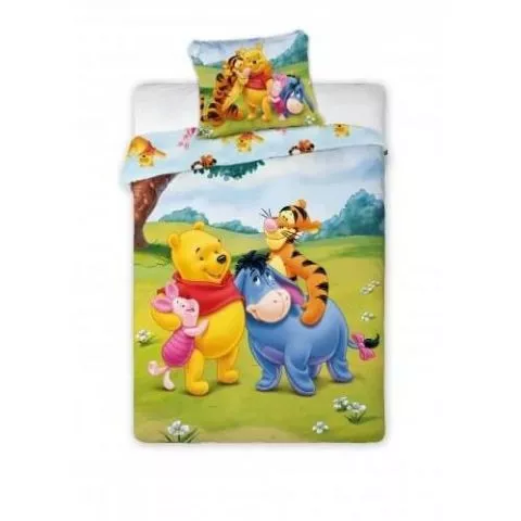 Posteljina za bebe Winnie Pooh 100×135+40x60cm  - 0