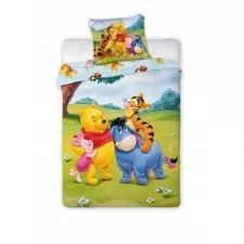 Posteljina za bebe Winnie Pooh 100×135+40x60cm  - 0