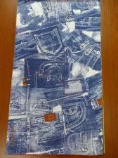Mebl štof Mebl-Standard denim jeans print 53051 - 0