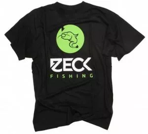 Majica catfish zeck-fishing crno-zelena - 0