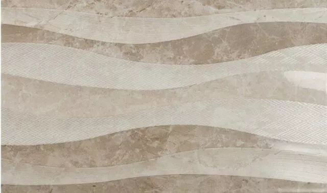 Keramičke pločice zidne Eleganza Waves Taupe 33.3×55 - 0