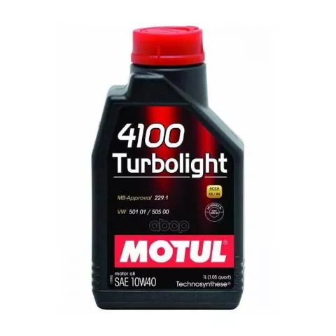 MOTUL 4100 Turbolight Motorno ulje 10W40 1L - 0