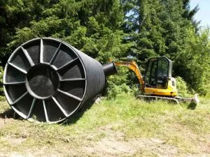 Plastične septičke jame 15.000l Ø 1.600 x 7.500 mm - 2