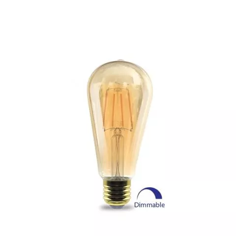 Led sijalica Amber 6W E27 dimobilna 2200K - 0