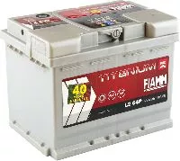 AKUMULATOR FIAM TITANIUM PRO 40 - 12V 64AH 610A DESNO+  - 0