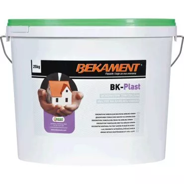 DEKORATIVNI MALTER Bekament BK Plast beli,25 kg - 0