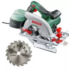 Bosch-zeleni - Ručna kružna testera PKS 55 A + list Precision - 0