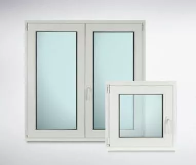 Dvokrilni PVC prozor 160 x 160 beli  - 0