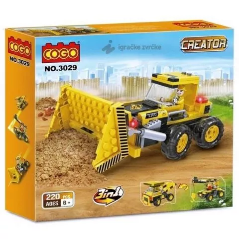 Kocke COGO Bulldozer 47451-1 - 0