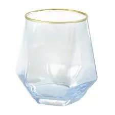 Staklena čaša plava  - 0