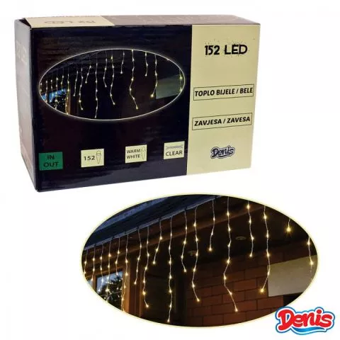 LED lampice 4x0,5m, 152L, mogu - 0