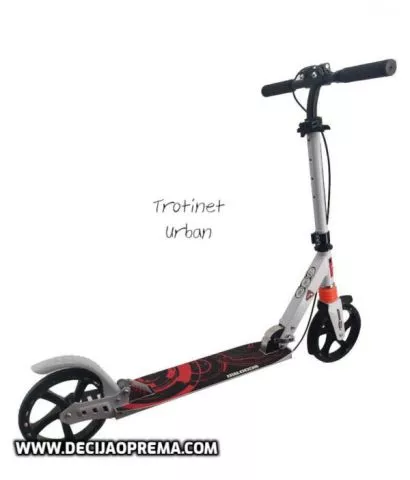 Trotinet Urban Scooter White - 0