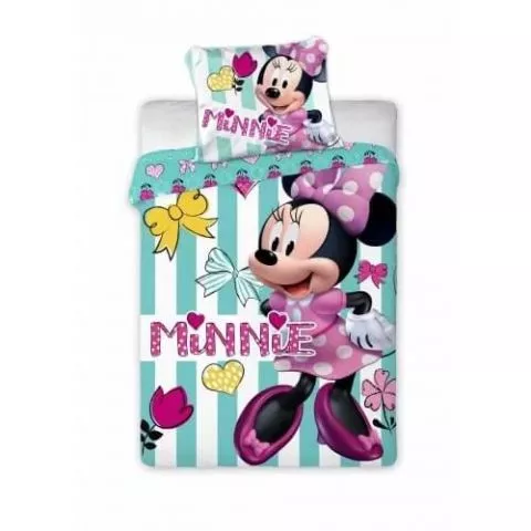 Posteljina za bebe Minnie Mouse 100×135+40x60cm  - 0