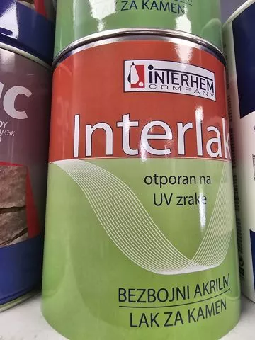 Akrilni lak za kamen INTERLAK - 0