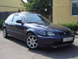 Bočni vetrobrani (prednji) za Honda Civic (3 vrata, 1997-2001) - 0