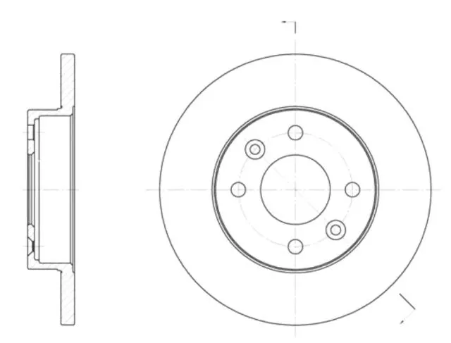 Prednji disk 238x10 RENO 19 CLIO ROUDHOUSE   - 0