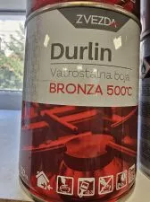 Vatrostalna boja bronza 500°C DURLIN Zvezda - 0