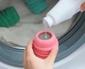Loptica za tečni deterdžent za pranje veša - 0