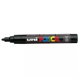 Uni marker Posca PC-5m crni 21041-4 - 0