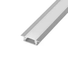 Aluminijumski profil za LED trake sa difuzorom – ugradni - 0