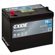 EXIDE Akumulator za azijska vozila 12V 75A 630A PREMIUM levo+ - 0