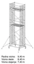 POKRETNA SKELA - Iznajmljivanje - model 7 - 0