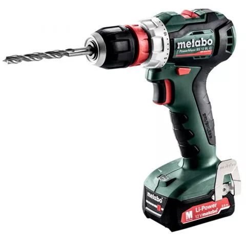 Metabo - Akumulatorska bušilica/odvrtač PowerMaxx BS 12 BL Q - 0