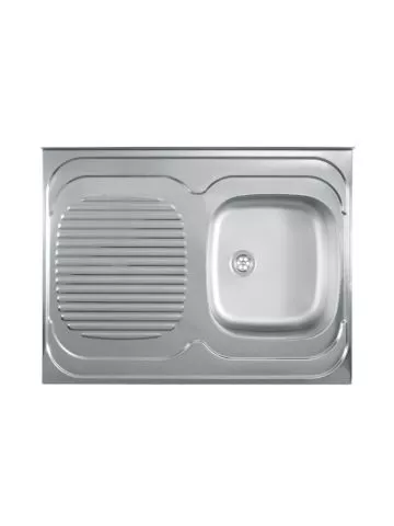 Metalac inox nasadna sudopera Standard D ø60 80x60cm - 0