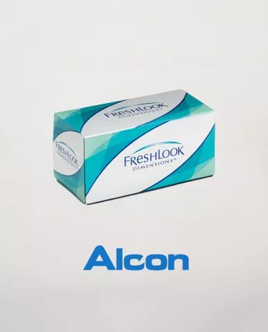 Mesečna kontaktna sočiva - Alcon FreshLook Dimensions - 0